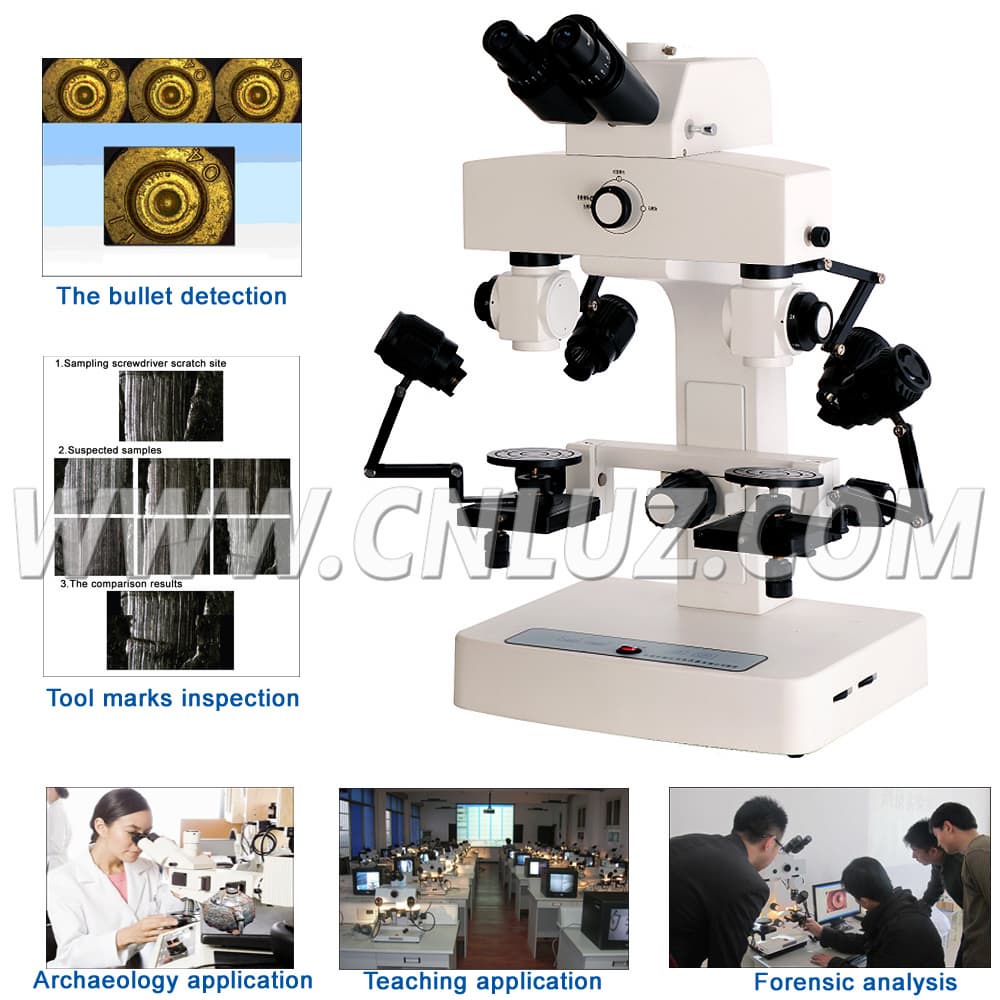 Comparison Forensic Microscope_ Bullet Analysis microscope